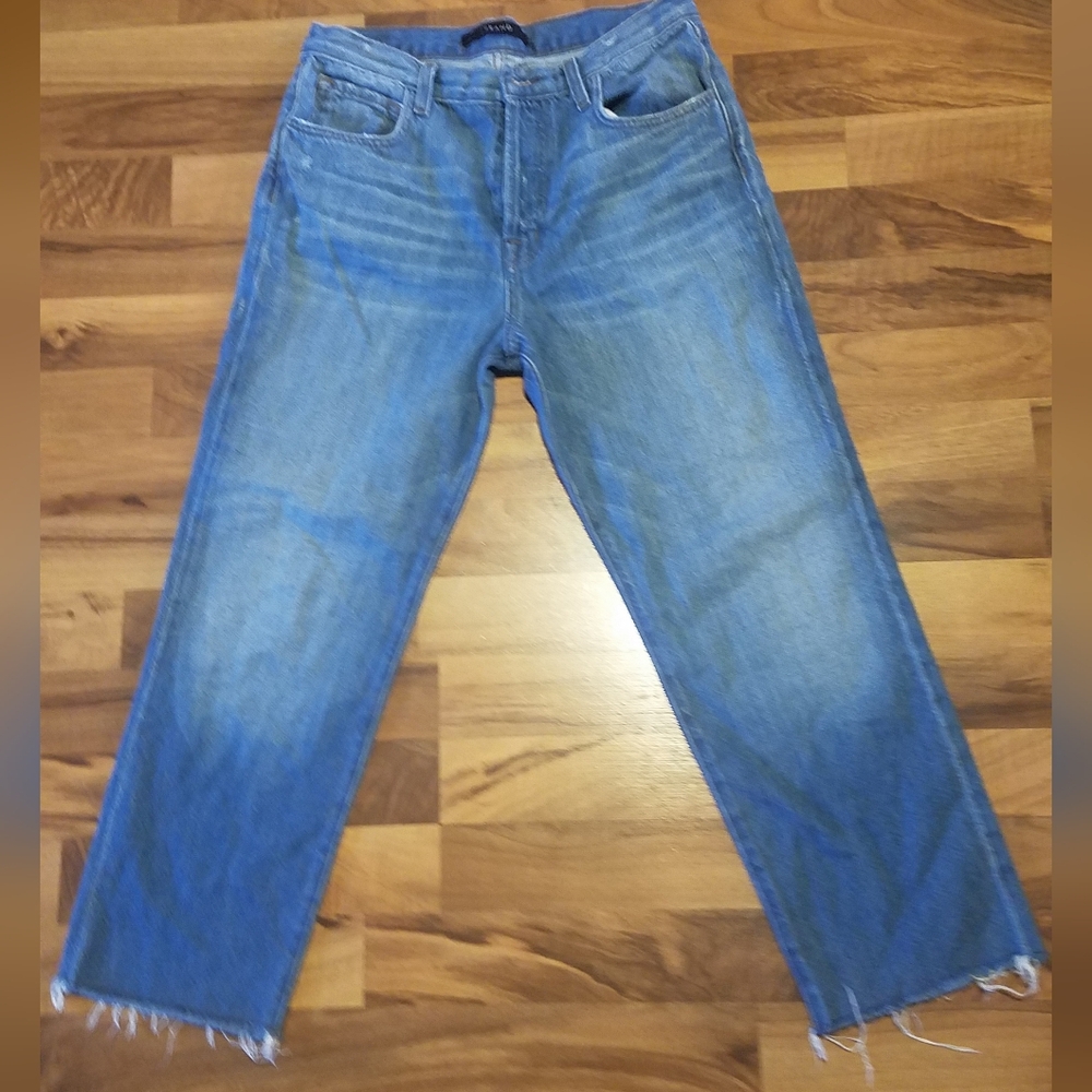 J Brand Ivy High Rise Crop Jean's Size 26